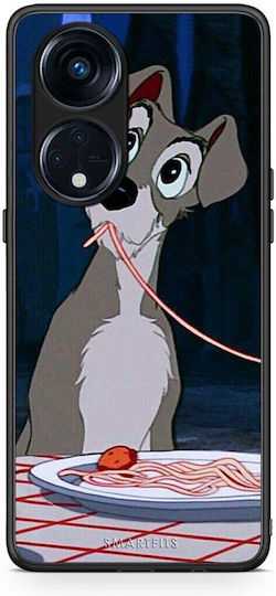 Smartfits Lady And Tramp 2 Back Cover Μπεζ (Oppo Reno8T 5G, A1 Pro)