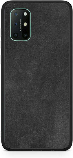 Smartfits Color Black Slate Back Cover Black (OnePlus 8T)