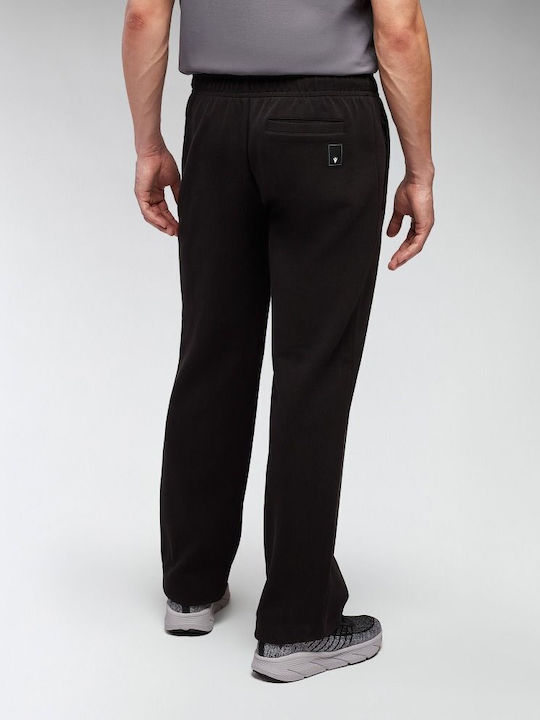 Glänzende Jogginghose Black