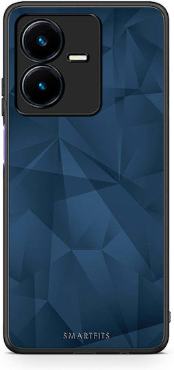 Smartfits Geometric Blue Abstract Back Cover Μπλε (Vivo Y22)