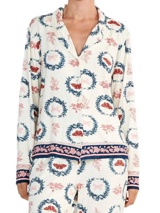 Gisela Winter Women's Pyjama Set White