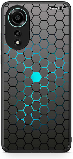 Smartfits Geometric Hexagonal Back Cover Γκρι (Oppo A78 4G)