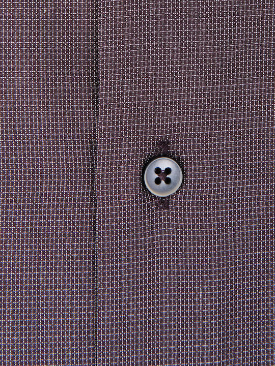 Long Sleeve Burgundy Shirt