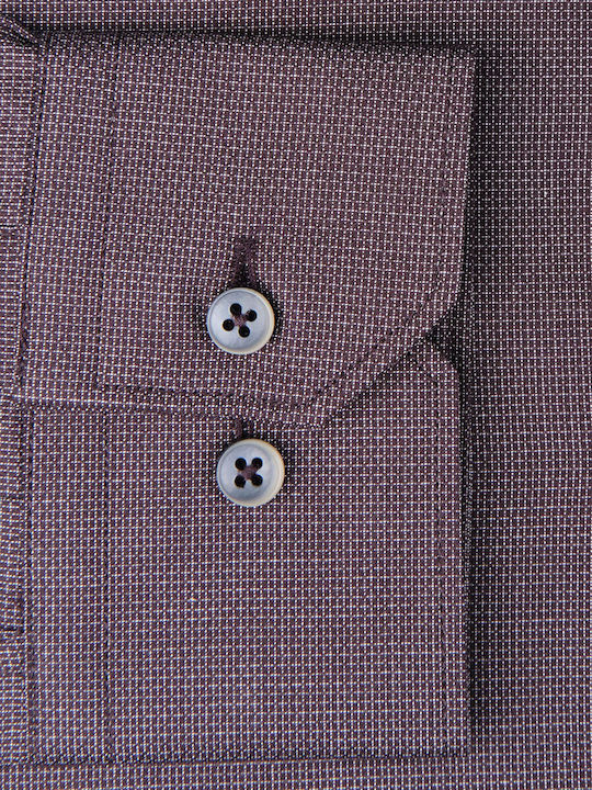 Long Sleeve Burgundy Shirt