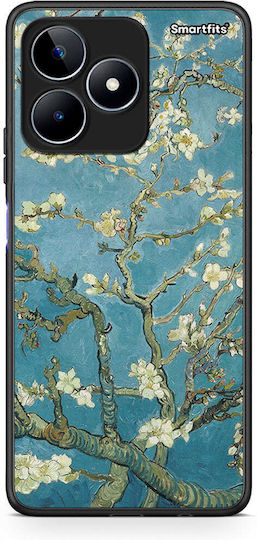 Smartfits White Blossoms Back Cover Λευκό (Realme C53)