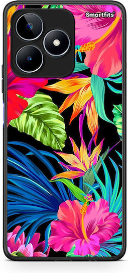 Smartfits Tropical Flowers Задна корица Многоцветен (Realme C53) 8628463698259_47410092245331