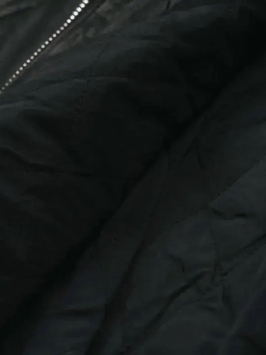 Waterproof Kids Casual Long Black Jacket