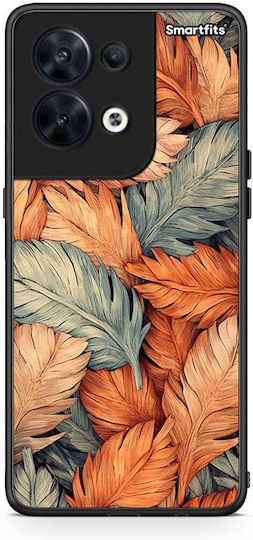 Smartfits Autumn Leaves Back Cover Πορτοκαλί (Oppo Reno8)