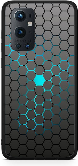Smartfits Geometric Hexagonal Back Cover Γκρι (OnePlus 9 Pro)