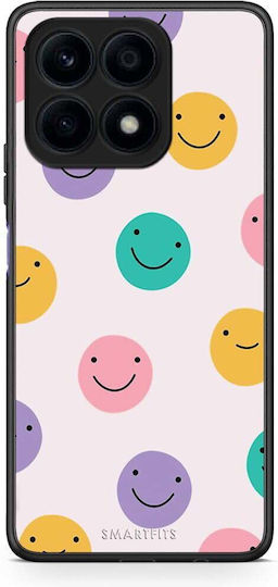 Smartfits Smiley Faces Back Cover Multicolor (Honor X8a)