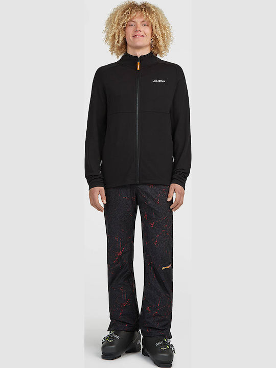 Ανδρική Ζακέτα Fleece Μαυρο