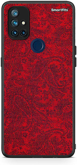 Smartfits Paisley Cashmere Umschlag Rückseite Rot (OnePlus Nord N10) A00_SM1-ON-NORDN10_PAISLEYCASHME