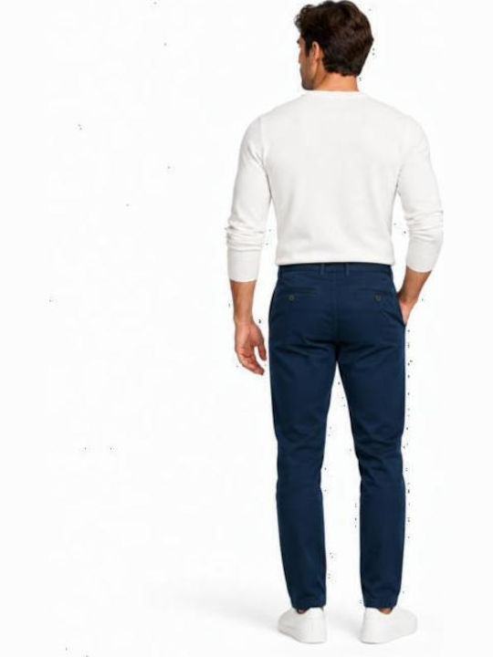 Men's Chino Trousers Blue Navy
