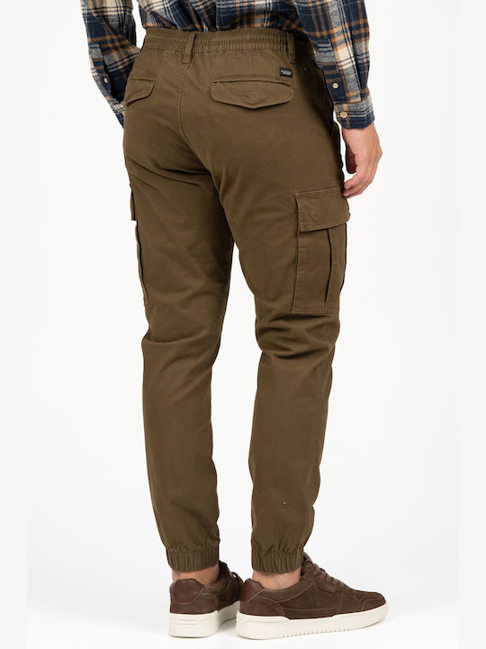 Men’s Cargo Trousers Relaxed Fit Tobacco