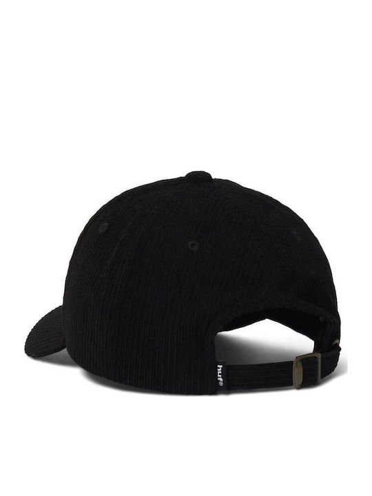 Prism Triple Triangle Cord 6 Panel Curved Cap Kappe Schwarz Ht00982-black