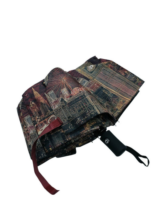 Y Not? Windproof Automatic Compact Multicolour Rain Umbrella