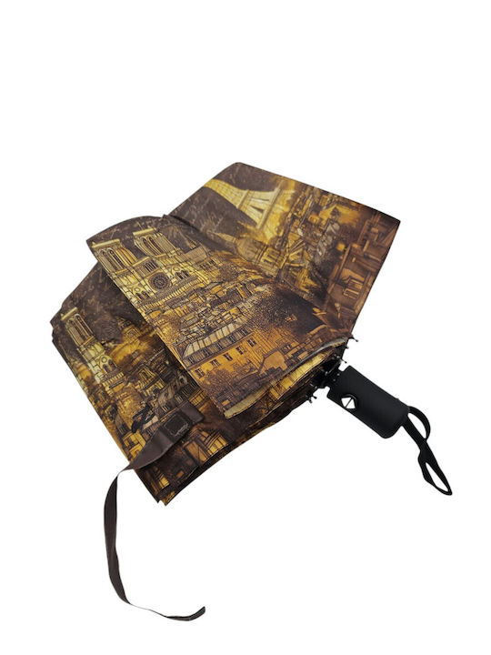 Y Not? Windproof Automatic Compact Multicolour Rain Umbrella