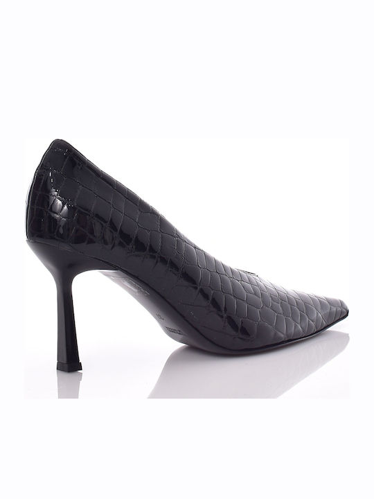 Spitze Lederpumps Black