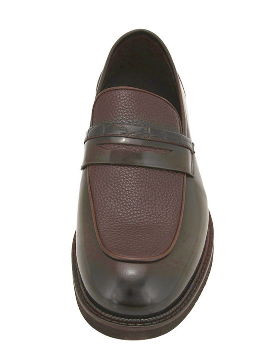 Loafers Bărbătești din Piele Maro