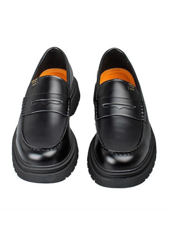 Men's Moccasins in Black Colour