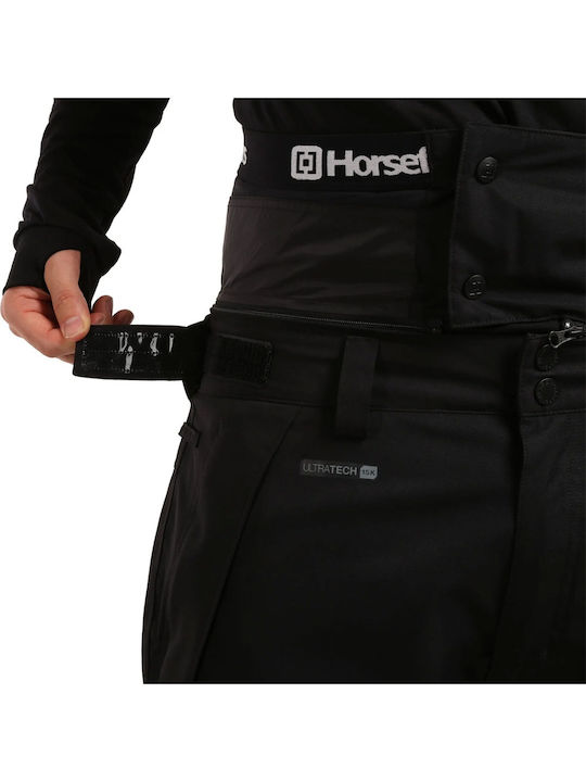 Horsefeathers Duffy OM335A Ανδρικό Παντελόνι Σκι & Snowboard Μαύρο