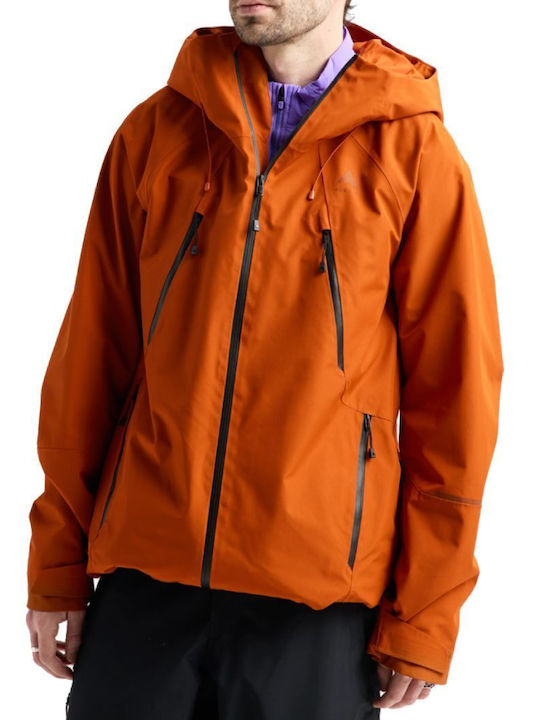 Burton Reserve 302411-E9W Men's Gore-Tex Ski & Snowboard Jacket Red Burton Reserve 302411-E9W Men's Gore-Tex Ski & Snowboard Jacket Red