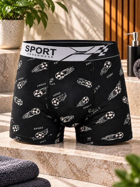 Men's Multicolour Printed Boxers 4-Pack