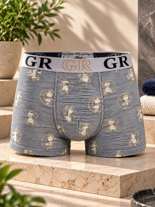 Men's Multicolour Printed Boxers 4-Pack