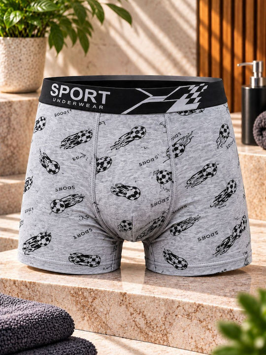 Men's Multicolour Printed Boxers 4-Pack