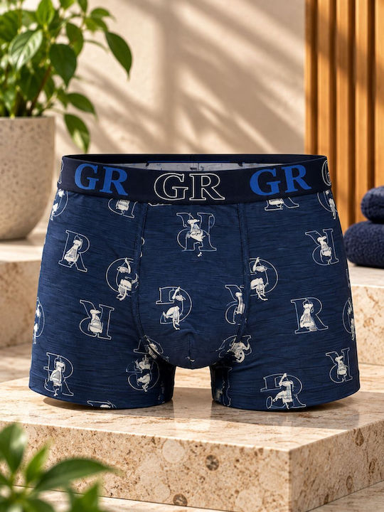 Men's Multicolour Printed Boxers 4-Pack