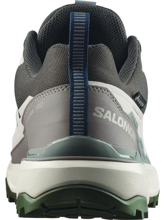 Salomon X Ultra 360 GTX Men's Waterproof Hiking Shoes with Gore-Tex Membrane Brown