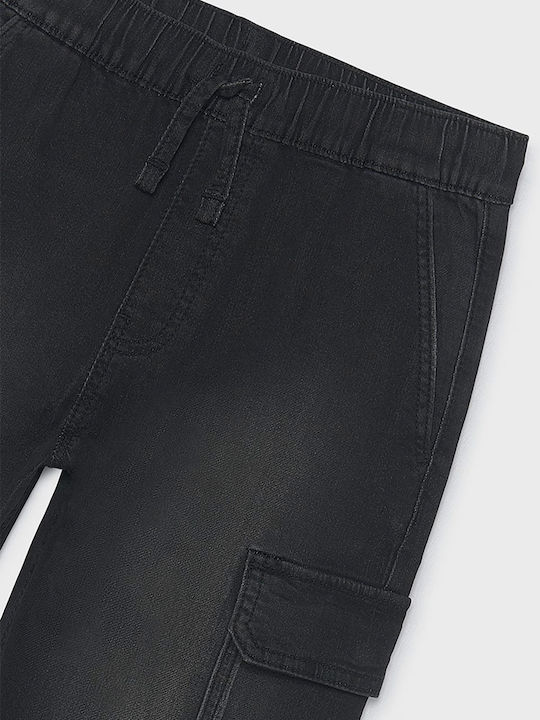 Kinder-Jeanshose Schwarz