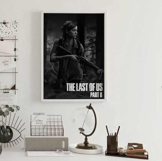 Gaming Poster The Last of Us Part II Ellie GM2340 50cm X 70cm Premium Black Wooden Frame-62510pd130008f55323