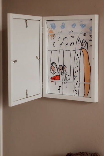 Frame Kunststoff Fotorahmen mit Weißem Rahmen