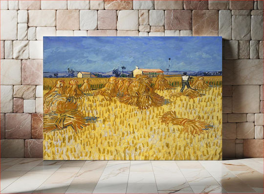 Vincent Van Gogh - Corn Harvest In Provence
