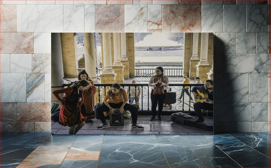 Street Musicians Performing Μουσικοί Του Δρόμου Που Ερμηνεύουν 1 Street Musicians Performing Μουσικοί Του Δρόμου Που Ερμηνεύουν 1