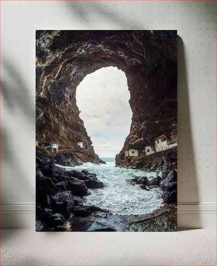 Sea Cave With Rocky Shore Θαλασσινό Σπήλαιο Με Βραχώδη Ακτή 1 Sea Cave With Rocky Shore Θαλασσινό Σπήλαιο Με Βραχώδη Ακτή 1