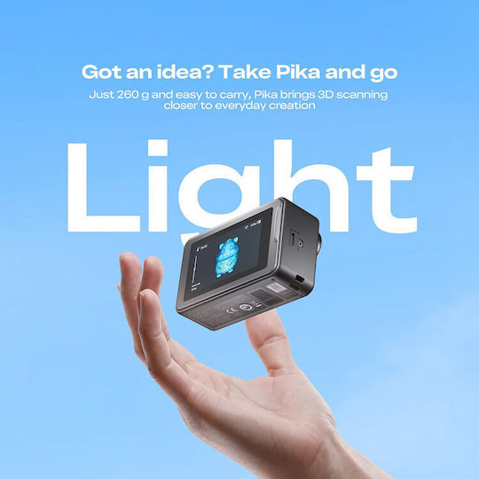 Creality3D Pika 3D Scanner with Dual Light and Screen