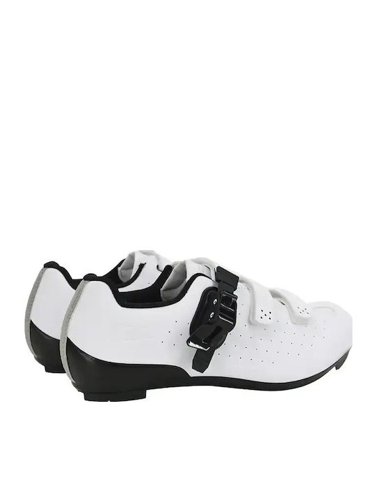 FLR F-17 Unisex Low Road Cycling Shoes White