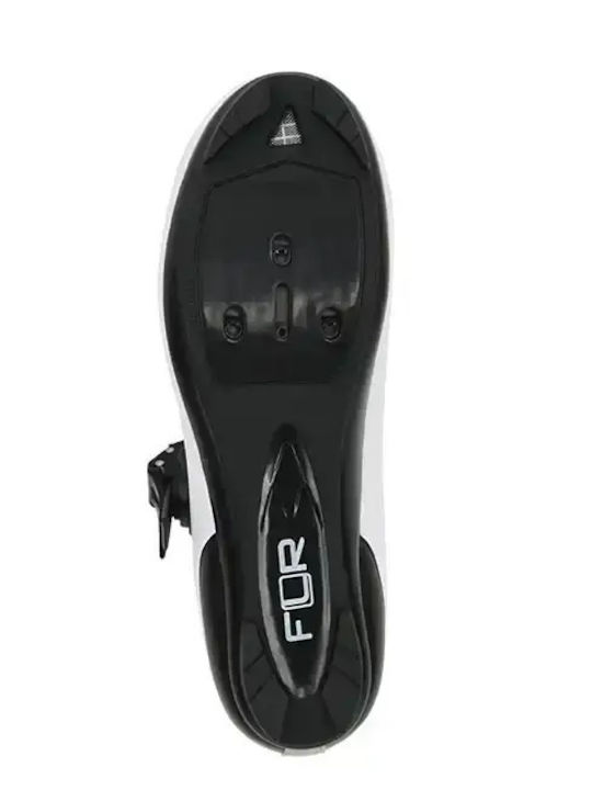 FLR F-17 Unisex Low Road Cycling Shoes White