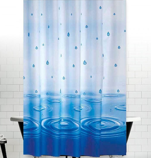 Tropik Home Duschvorhang aus Stoff 180x200 cm