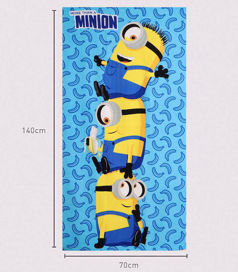 Cerda Детска Кърпа Minions 70x140 См 3+ Години