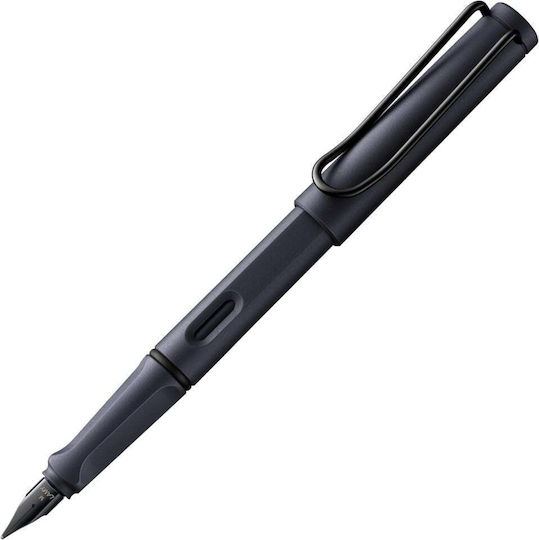 Калиграфска писалка Medium Сива от Стомана с Черно мастило