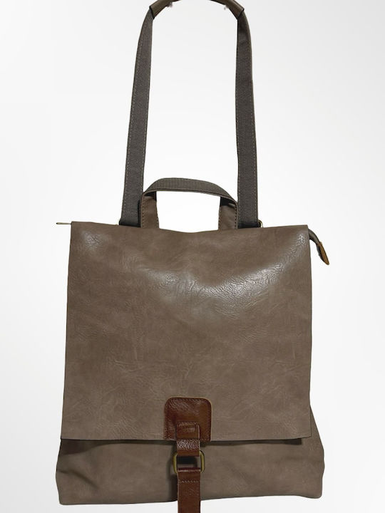 Women's Beige Backpack