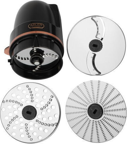 Adler Multifunctional Food Processor 200W with 900ml Bowl Black