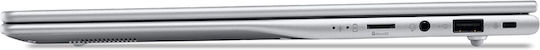 Aspire Lite AL15-48P-R52R 15.6" IPS FHD (Ryzen 7-5825U/8GB/512GB SSD/W11 Home) Pure Silver (GR Keyboard)