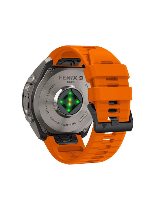 Tech-Protect Silicon Garmin Fenix 5 6 6 Pro 7 8 8 Pro E 9 9 Pro 47 Mm Portocaliu Semnal 5906302399956 Tech-Protect Silicon Garmin Fenix 5 6 6 Pro 7 8 8 Pro E 9 9 Pro 47 Mm Portocaliu Semnal 5906302399956