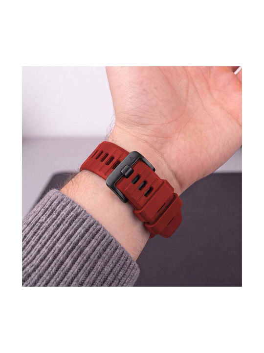 Tech-Protect Silicon Garmin Fenix 5 6 6 Pro 7 8 8 Pro E 9 9 Pro 47 Mm Roșu Crimson 5906302399932