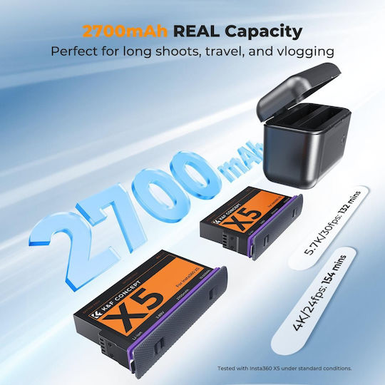 K&F Concept KF28.0128S1 Încărcător pentru Insta360