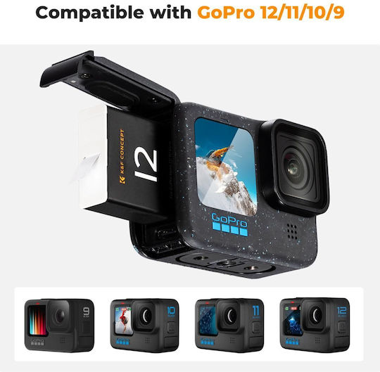 K&F Concept KF28.0032V1 Зарядно устройство за GoPro Hero 12 / Hero 9